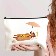 You Are Braver Awesome Motivational Quotes Makeup Bag Large Capacity Makeup Bag Gift For Sisters, Wo