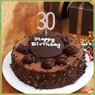 30 Birthday Rhinestones Cupcake Topper Happy Insert 30th Toppers Decor Anniversary Wedding  zhihuicx