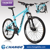 【CHANGE】DF-809B Folding Bike Foldable Bicycle 27.5 inch Mountain Bikes Shimano 27 Speeds