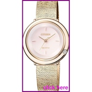 [click here][Citizen] Watch Citizen L EM0643-92X Eco-Drive Ambiluna Women's Gold