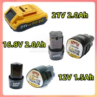 12V l 16.8V l 21V Battery Lithium Replacement Li-Ion for Cordless Drill LANLONG Drill l Battery Char