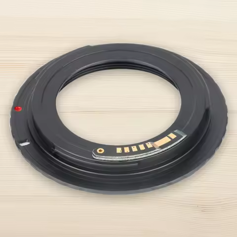 M42-EOS Adapter Ring AF Confirm M42 Mount Lens Adapter AF Confirm Manual Focus Accuracy for Canon 10