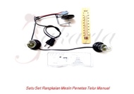 Satu Set Rangkaian Mesin Tetas Telur Manual Thermostat Kapsul Dengan