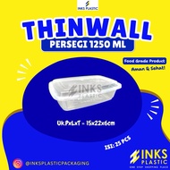 THINWALL SQUARE 1250 RECTANGLEML 1250ML