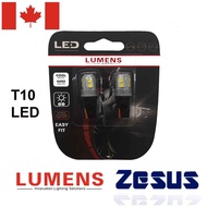 LUMENS T10 10 pcs LED bulb Canbus White 6000K Automotive LED Bulbs Replace for W16W / 921 / 912
