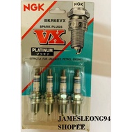 ORIGINAL BKR6EVX NGK (3539) SINGLE PLATINUM Old Version of BKR6EIX