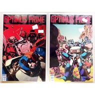 Optimus Prime 11-12 IDW Comic Book VF 2017 Transformers