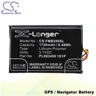 CS Battery For Falcom PL983450 1S1P / Falcom Mambo 2 GPS Battery FMB200SL