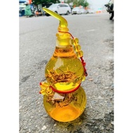 Yellow scorpion insect gourd feng shui peace