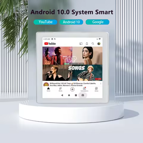 Mini 8 Ohm Android 10.0 System Smart WIFI Bluetooth 4-Channel 25W Stereo Home Theater Background Mus