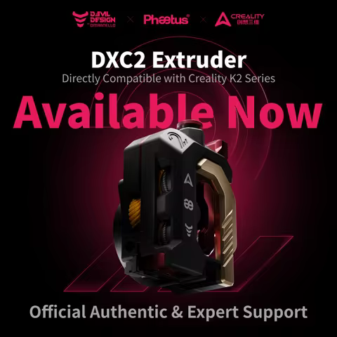 Phaetus DXC2 Creality Devil Design DXC 2 Extruder for K2 K2 PRO K2 PLUS High Precision Magnetic Quic