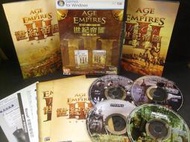 ◢藏劍閣◣PC遊戲收藏-世紀帝國3/世紀帝國III黃金版盒裝含主程式+群酋爭霸資料片(藏劍閣絕版遊戲特賣會B35)