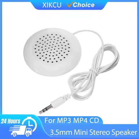 2025 3.5mm Mini Stereo Speaker DIY Pillow Speaker For MP3 MP4 CD Music Player Mobile Phone Tablet PC