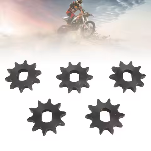 10 Tooth Sprocket 10T Front Sprocket 428 10T Front Sprocket 12x17mm Inner Diameter 10 Tooth Steel Sp