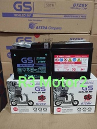 AKI Kering GS ASTRA GTZ6V MF ORIGINAL ACCU Vario 125, vario 150, pcx , support all idling stop ISS .