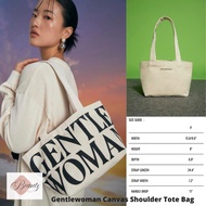 Gentlewoman Canvas Shoulder Tote Bag