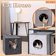 Cat Dog Bed Pet Villa Secure Cat House Tidur Kucing Tilam Kucing Rumah Kucing Katil Kucing