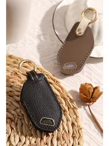 Leather Car Key Case Fob Cover for Kia Picanto Sorento MQ4 Carnival KA4 Morning K5 Carens EV9 Seltos