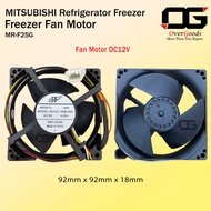 DC12V 0.23A Mitsubishi MR-F25G Refrigerator Freezer Fan Motor 3612JL-04W-S56 DC12V (4 Wire) Kipas Mo