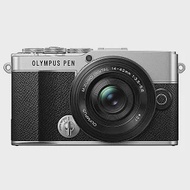 OLYMPUS PEN E-P7+14-42mmF3.5-5.6 鏡頭組 (公司貨)+64G記憶卡- 銀黑色