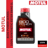 XWC00091 MOTUL 8100 Power 5W40 100% Synthetic Ester SP Performance Engine Oil 1L