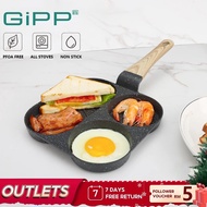 GIPP® 3 In 1 Non-Stick Fry Pan Less Oil Less Smoke/Effortless Cleaning (20cm)