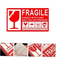 500pcs/Roll Sticker Fragile Unboxing Fragile Sticker Broken Sticker Fragile Duct Tape Unboxing