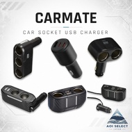 CARMATE Car Socket USB Charger 12V