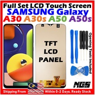 (+Frame) AMOLED Full Set LCD Touch Screen Compatible For SAMSUNG Galaxy A30 / SAMSUNG Galaxy A30s /