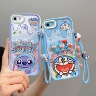 Casing OPPO A83 4G Casing Kuromi Doraemon Cartoon Phone Casing Three-dimensional Casing Cute Soft Ph