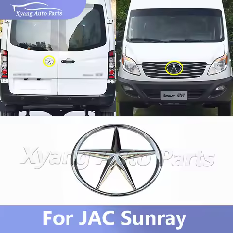 Car Logo Front Cursor Emblem Rear Tailgate Logo For JAC Sunray