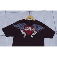 BON JOVI WORLD TOUR 2010-2011 T-SHIRT BON JOVI TOUR 2010-2011 BAND T-SHIRT MUSIC T-SHIRT BAND T-SHIR