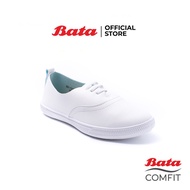 Bata Comfit บาจา คอมฟิต รองเท้าเพื่อสุขภาพ รองเท้าผ้าใบ สนีคเคอร์ นุ่มสบาย สำหรับผู้หญิง รุ่น Carina สีขาว 5511212