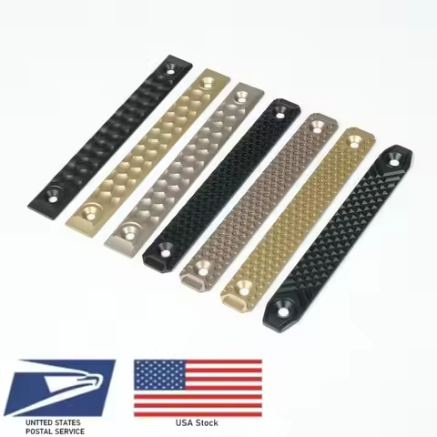 US Warehouse 4pcs Tactical Aluminum Alloy Ml-ok Protective Plates 8CM/12CM BP/matrix/honeycomb Patte