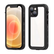 [JLK] IP68 Super Waterproof Underwater Diving Swimming Magnetic Phone Case for iPhone 15 14 Plus 13 