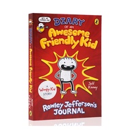 Original English childrens diary author Jeff Kinneys New Book Diary of an awesome friendly kid child