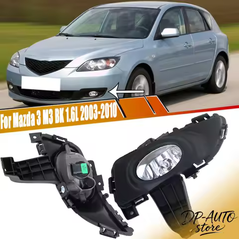 For Mazda 3 M3 BK 1.6L 2003-2005 2006 2007 2008 2009 2010 Auto Parts Front Bumper Fog Light Assembly