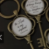 Bible Verse 2 Keychain