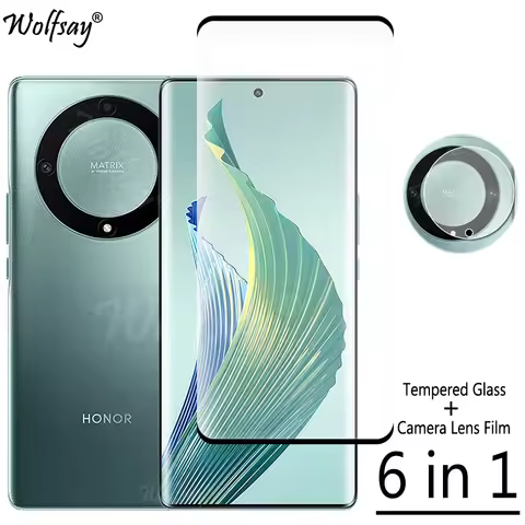 Full Cover Tempered Glass For Honor Magic 5 Lite Screen Protector Honor Magic 5 6 Lite Camera Glass 