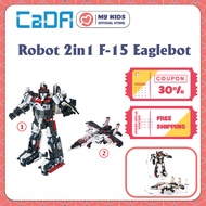 F-15 Eaglebot 2in1 Robot Assembly Toy - CADA C51030W
