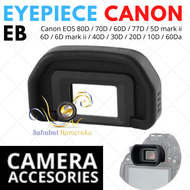 Karet Eye Cup EB for Canon piece rubber 5D 10D 20D 30D 40D 50D 60D 5D Mark II 70D 80D 6D Eyepiece