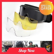 Special Offer Military Airsoft Tactical Goggles Shooting Glasses Motorcycle Windproof   Wargame Goggles (J1460-6)