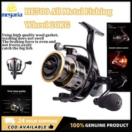 HE500 Mini Fishing Roll 500 Size Small Rotary Reel Maximum Drag 10kg Ultra Lightweight Metal Sling R