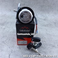 [Original] Ignition Key + Saddle + Safety (3 Pcs) MIO J - Takayama