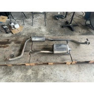 HONDA JAZZ GK5 FL RS (ORIGINAL) EXHAUST MUFFLER SET