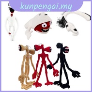 Siren Head Plush Toy White Black Red Stuffed Doll SCP 096 Plush Toy Horror Character