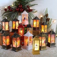 Christmas Decorations Small Style Lights Candle Lights Electronic Snowman Night Lights Christmas Gif