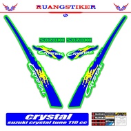 Suzuki Crystal Striping Motif 7 1995 Crystal Tune Sticker Striping Suzuki Crystal Tune Jet Cooled Ru