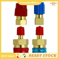 [CloudsMiles] R1234YF Adapter,R134a to R1234yf Quick Coupler, R1234YF Quick Coupler,High Low Side Co