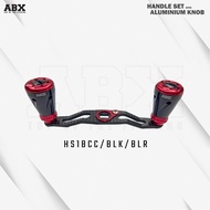 ABX Handle Carbon Black Curve 95mm